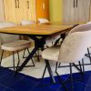 Madrid Esstisch [Braun/Schwarz] – Bild 3